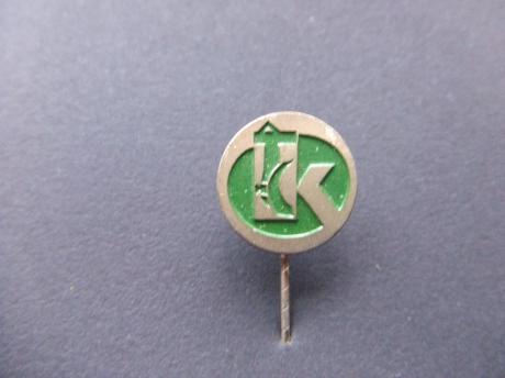 K, groen onbekend logo